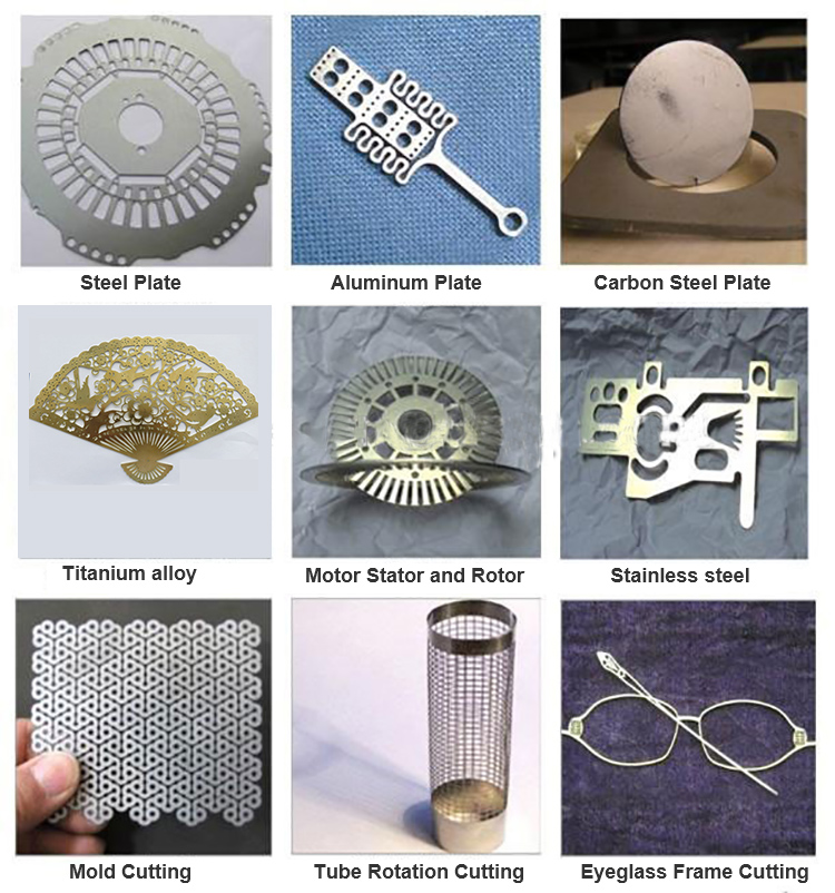 Laser-Schneidemaschine 1000w mit unterer drahtloser Steuerung