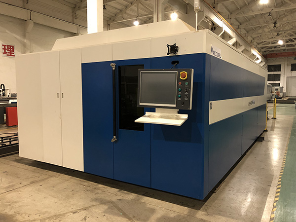 Metallkupferblech Faserlaserschneidmaschine Industrielle Blechschneidemaschine